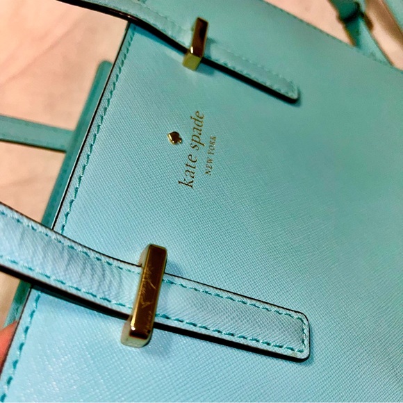 KATE SPADE CEDAR ST. HAYDEN SHOULDER BAG  Tiffany Blue - Picture 3 of 7